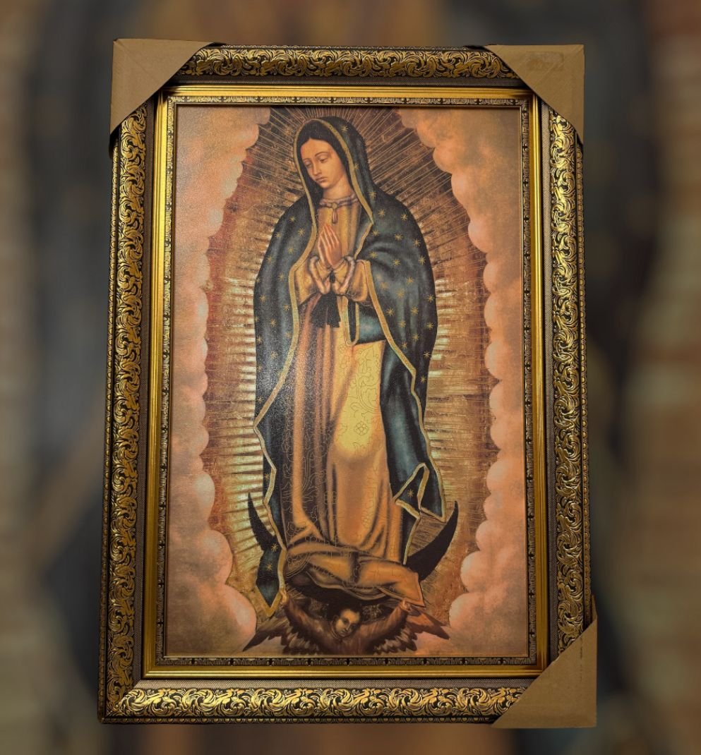 Framed Our Lady of Guadalupe